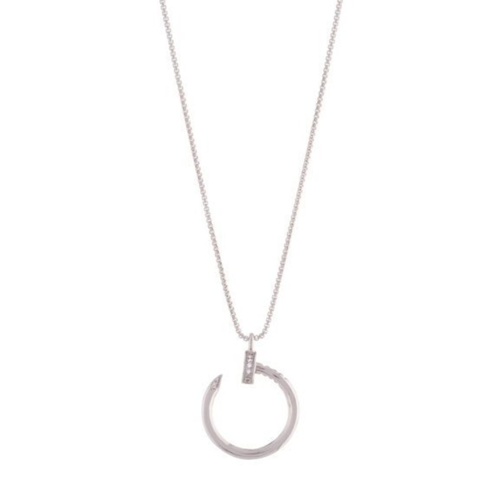 4/$25 Jones New York Nail Pendant